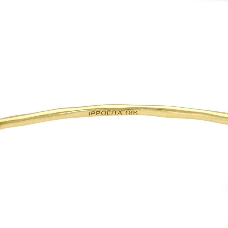 IPPOLITA ROCK CANDY PEACH QUARTZ GELATO GEM 18K GOLD BANGLE BRACELET: IPPOLITA ROCK CANDY PEACH QUARTZ GELATO GEM 18K GOLD BANGLE BRACELET IPPOLITA ROCK CANDY PEACH QUARTZ GELATO GEM 18K GOLD BANGLE BRACELET Ippolita Rock Candy Peach Quartz Gelato Gem 18k Gold Bangle Br