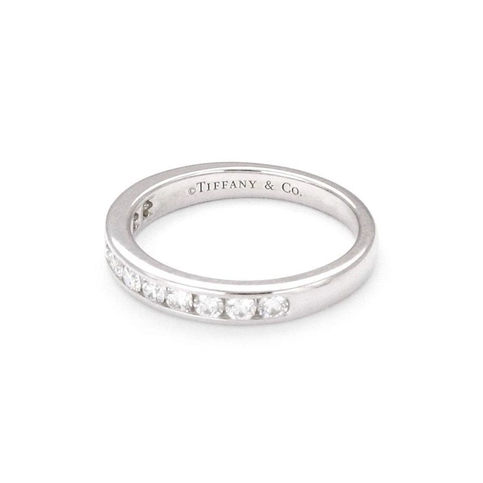 TIFFANY & CO DIAMOND RING IN PLATINUM 3MM HALF CIRCLE WEDDING BAND RET: $3,575: TIFFANY & CO DIAMOND RING IN PLATINUM 3MM HALF CIRCLE WEDDING BAND RET: $3,575 TIFFANY & CO DIAMOND RING IN PLATINUM 3MM HALF CIRCLE WEDDING BAND RET: $3,575 Tiffany & Co Diamond Platinum 3mm Half Cir