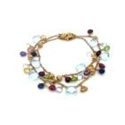 MARCO BICEGO PARADISE GOLD BRACELET 18K YELLOW GEMSTONE BEAD STYLE (1 of 2)
