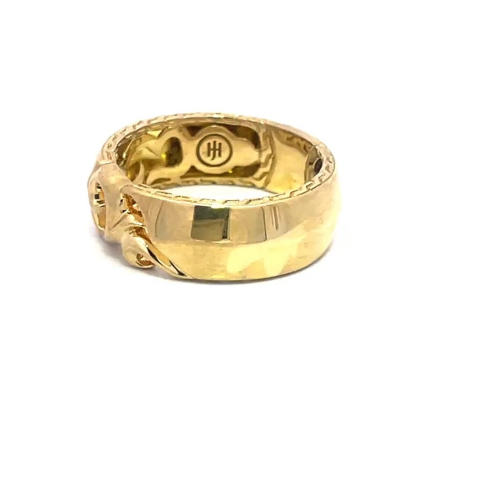 JOHN HARDY RING KERIS DAGGER GOLD 18K YELLOW CLASSIC CHAIN STYLE BAND SIZE 10: JOHN HARDY RING KERIS DAGGER GOLD 18K YELLOW CLASSIC CHAIN STYLE BAND SIZE 10 JOHN HARDY RING KERIS DAGGER GOLD 18K YELLOW CLASSIC CHAIN STYLE BAND SIZE 10 This is a John Hardy Keris Dagger Gold Band 