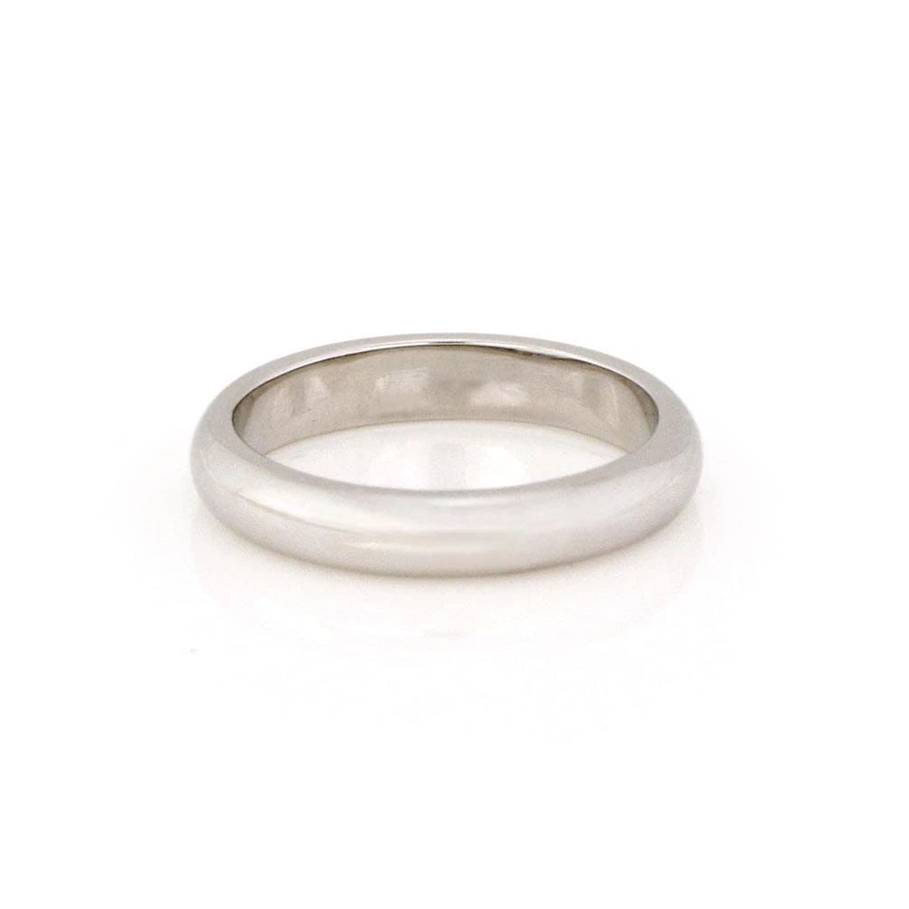 CARTIER PLATINUM WEDDING BAND 3.5MM WIDE DOME RING SIZE EU 49-US 5 W/CERT.: CARTIER PLATINUM WEDDING BAND 3.5MM WIDE DOME RING SIZE EU 49-US 5 W/CERT. CARTIER PLATINUM WEDDING BAND 3.5MM WIDE DOME RING SIZE EU 49-US 5 W/CERT. Cartier Platinum 3.5mm Wide Dome Wedding Band Ring