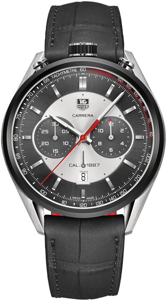 TAG HEUER CARRERA MENS WATCH CAR2C11-0 SWISS AUTOMATIC 50TH ANNIVERSARY BULLHEAD (1 of 2)