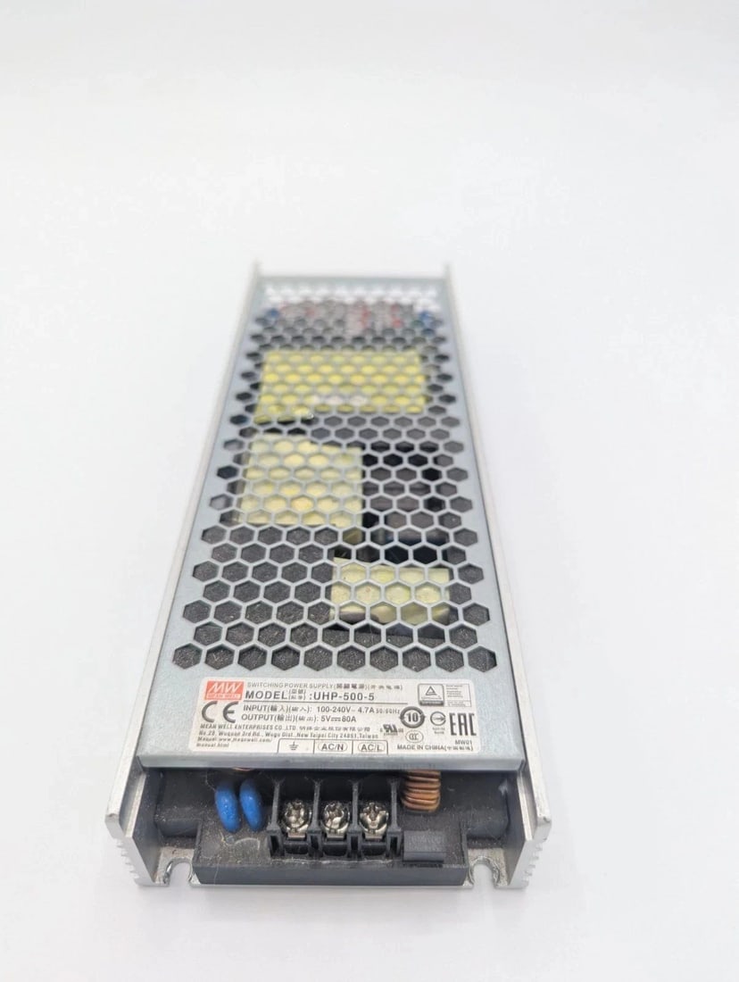 UHP-500-5 COMPACT FANLESS 500W 80A 5V INDUSTRIAL POWER SUPPLY (1 of 2)