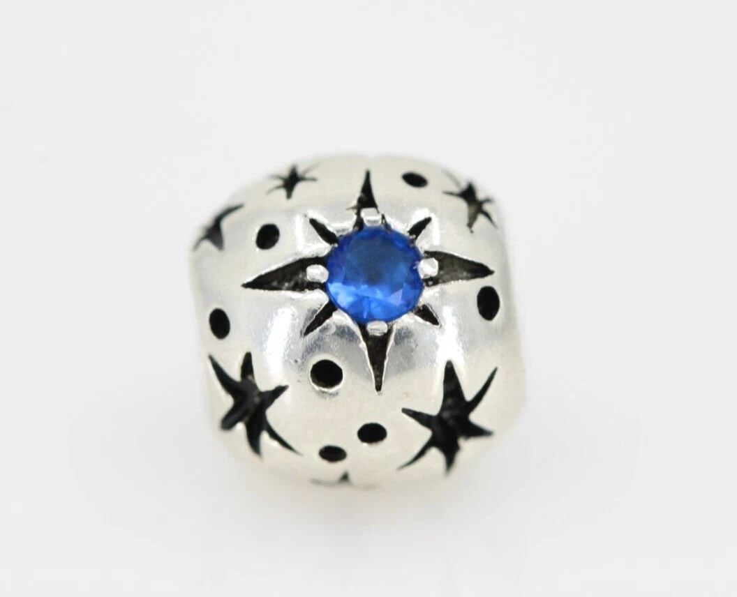 CHAMILIA DISNEY STERLING BLUE CZ "DREAMS REALLY DO COME TRUE" CHARM: CHAMILIA DISNEY STERLING BLUE CZ "DREAMS REALLY DO COME TRUE" CHARM Description CHAMILIA DISNEY Sterling Blue Cz "Dreams really do come true " Charm Genuine Disney Charm in great condition. May show s