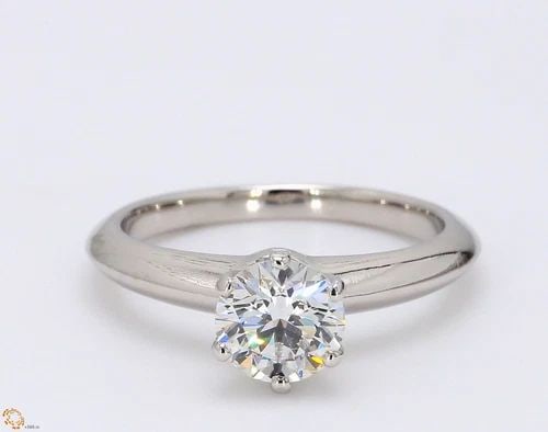 TIFFANY & CO.. 1.00 CARAT F-VVS2 DIAMOND PLATINUM ENGAGEMENT RING: TIFFANY & CO.. 1.00 CARAT F-VVS2 DIAMOND PLATINUM ENGAGEMENT RING Title: Tiffany and Co 1.00 Carat Round Brilliant Shape F-VVS2 Diamond Platinum Engagement Ring Style: Engagement Metal: Platinum Gemst