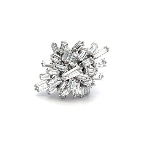 8.00 CARAT BAGUETTE SHAPE E VS1 DIAMOND PLATINUM CLUSTER RING: 8.00 CARAT BAGUETTE SHAPE E VS1 DIAMOND PLATINUM CLUSTER RING Title: 8.00 Carat Baguette Shape E VS1 Diamond Platinum Cluster Ring Style: Cluster Metal: Platinum Gemstone 1: 8 Carat Diamond Number of 