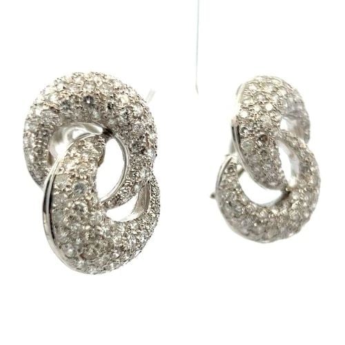 4.50 CARAT ROUND BRILLIANT F VS1 DIAMOND 18 KARAT WHITE GOLD CLIP ON EARRINGS: 4.50 CARAT ROUND BRILLIANT F VS1 DIAMOND 18 KARAT WHITE GOLD CLIP ON EARRINGS PRODUCT DESCRIPTION Title: 4.50 Carat Round Brilliant F VS1 Diamond 18 Karat White Gold Clip On Earrings Style: Clip On Me