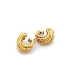 VINTAGE 40.30 GRAMS 1.40 INCHES 18 KARAT YELLOW GOLD CLIP ON EARRINGS: PRODUCT DESCRIPTION Title: 18 Karat Yellow Gold Clip On Earrings Style: Clip On Metal: 18 Karat Yellow Gold Dimension: 1.40*1.15*0.55IN Weight: 40.3 Grams Condition: Vintage And Estate