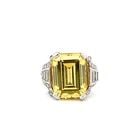 0.62 CARAT BAGUETTE SHAPE & ROUND BRILLIANT DIAMOND PLATINUM SEMI MOUNT RING: 0.62 CARAT BAGUETTE SHAPE & ROUND BRILLIANT DIAMOND PLATINUM SEMI MOUNT RING Title: 0.62 Carat Baguette Shape G VS2 and Round Brilliant G VS2 Diamond Platinum Semi Mount Ring Style: Semi Mount Metal: 