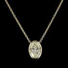 LAB-GROWN 6.03 CARAT OVAL E-F-VVS2 DIAMOND 14K YELLOW GOLD SOLITAIRE PENDANT: LAB-GROWN 6.03 CARAT OVAL E-F-VVS2 DIAMOND 14K YELLOW GOLD SOLITAIRE PENDANT Title: High-quality Brand-New Echo Friendly Elegant Lab-Grown 6.03 Carat Oval E-F-VVS2 Diamond 14K Yellow Gold Solitaire Pe