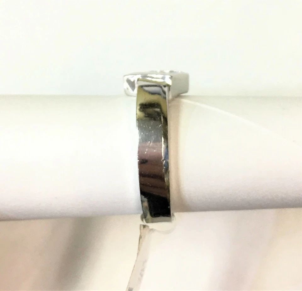 14K WHITE GOLD RING WITH 0.60CTW DIAMONDS (SIZE:9) 8.5 GRAMS (1 of 1)