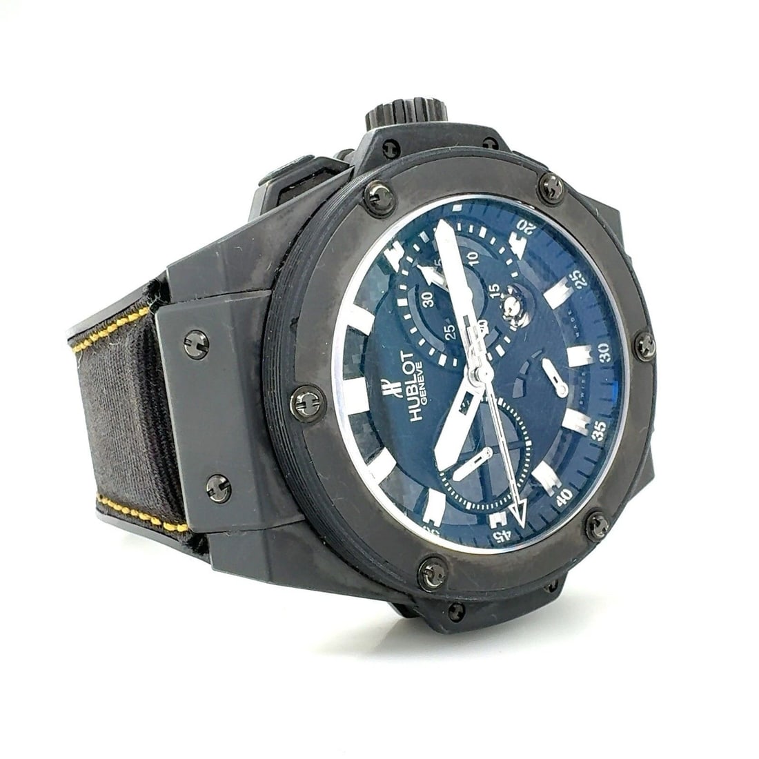 HUBLOT BIG BANG KING POWER 48MM CERAMIC CHRONOGRAPH CARBON FIBER MENS WATCH (1 of 2)