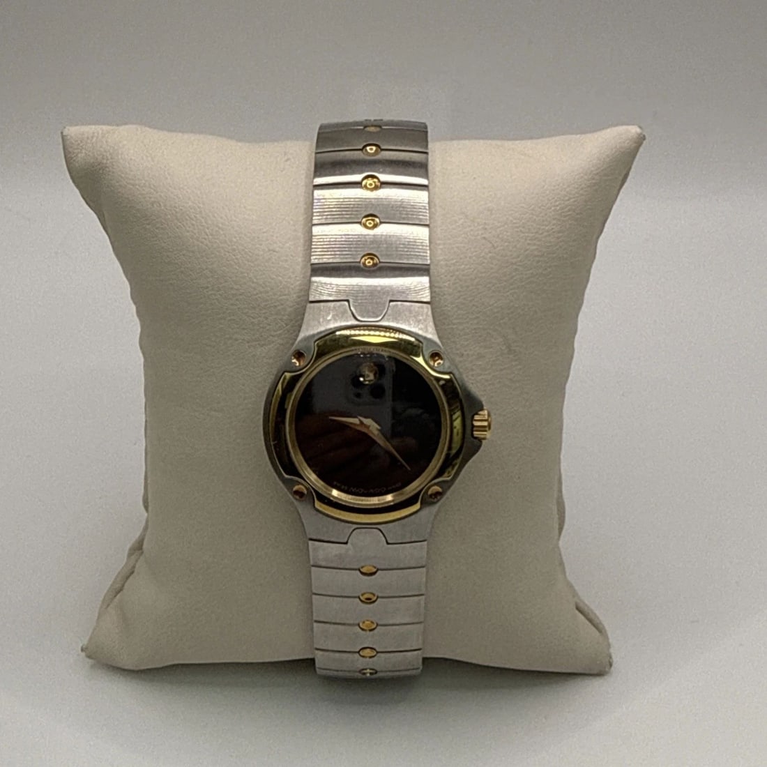 LADIES MOVADO MUSEUM SPORTS EDITION TWO TONE WATCH The Ladies Movado Museum Sports Edition Two Tone (1 of 2)