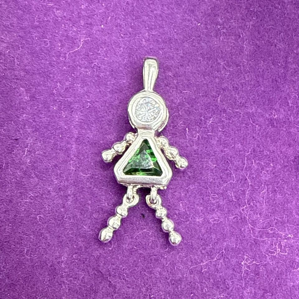 STERLING SILVER BIRTHSTONE BABIES (CHARMS): Sterling Silver Birthstone Babies (charms) The Sterling Silver Birthstone Babies charms by Silver Charm are a beautiful and delicate accessory perfect for adding a personalized touch to any charm