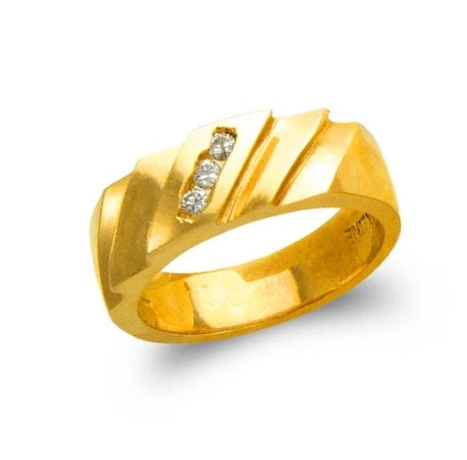 NEW 14K YELLOW GOLD LADIES COUPLE RING (1 of 2)