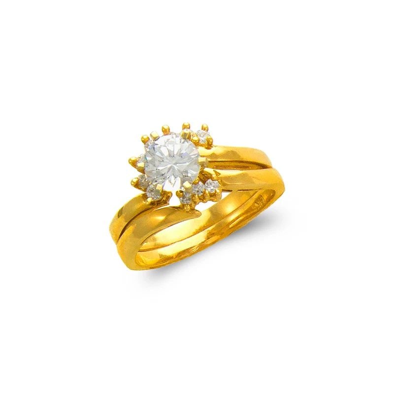 NEW 14K YELLOW GOLD LADIES FASHION SOLITAIRE RING: NEW 14K YELLOW GOLD LADIES FASHION SOLITAIRE RING LADIES FASHION SOLITAIRE RING NEW 14K YELLOW GOLD Apx. SIZE: 5mm Apx. WEIGHT: 5.7g