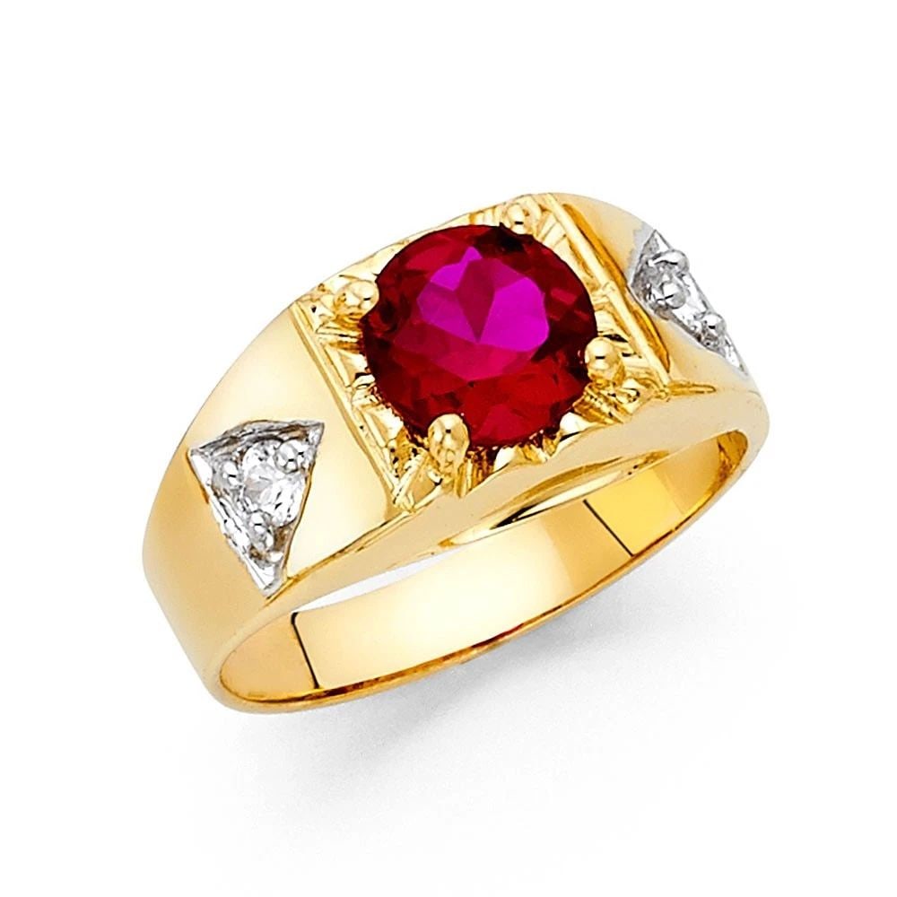 NEW 14K YELLOW GOLD MEN'S RING - SIZE 10: NEW 14K YELLOW GOLD MEN'S RING MEN'S RING NEW 14K YELLOW GOLD WIDTH : 9 mm WEIGHT : 5.5g