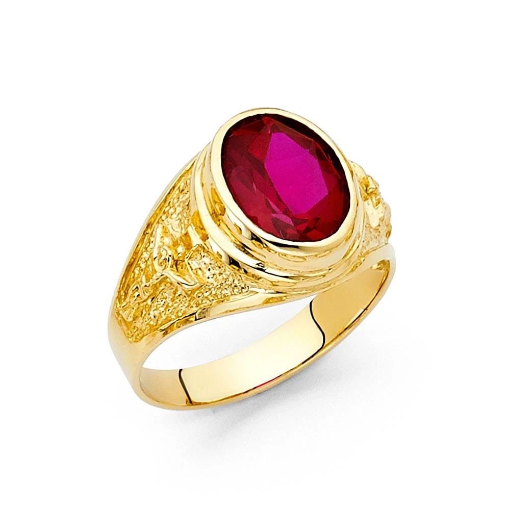 NEW 14K YELLOW GOLD MEN'S RING - SIZE 10: NEW 14K YELLOW GOLD MEN'S RING MEN'S RING NEW 14K YELLOW GOLD WIDTH : 12 mm WEIGHT : 5.5g