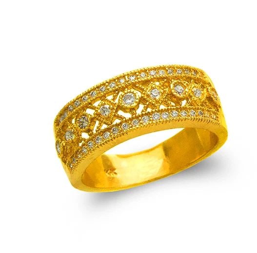 NEW 14K YELLOW GOLD LADIES FASHION BAND RING: NEW 14K YELLOW GOLD LADIES FASHION BAND RING LADIES FASHION BAND RING NEW 14K YELLOW GOLD Apx. SIZE: 8mm Apx. WEIGHT: 5.4g