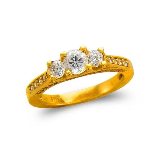 NEW 14K YELLOW GOLD LADIES FASHION SOLITAIRE RING: NEW 14K YELLOW GOLD LADIES FASHION SOLITAIRE RING LADIES FASHION SOLITAIRE RING NEW 14K YELLOW GOLD Apx. SIZE: 5mm Apx. WEIGHT: 4.3g