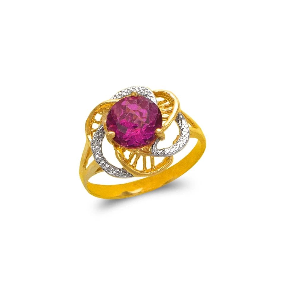 NEW 14K TWO TONE GOLD LADIES MYSTIC RING: NEW 14K TWO TONE GOLD LADIES MYSTIC RING LADIES MYSTIC RING NEW 14K TWO TONE GOLD Apx. WIDTH: 8mm Apx. WEIGHT: 2.9g