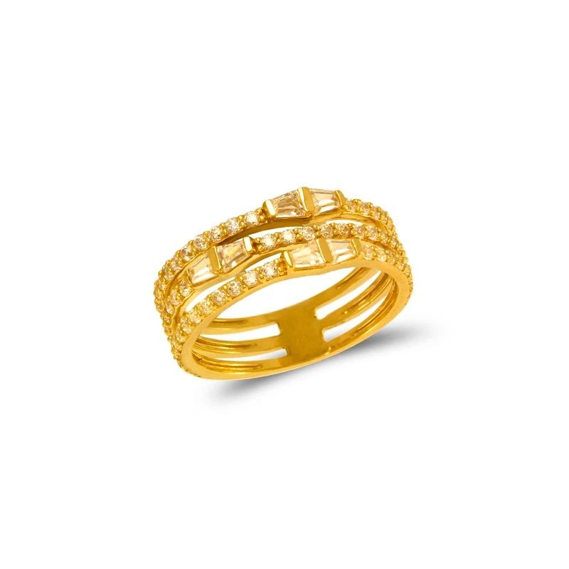 NEW 14K YELLOW GOLD LADIES FANCY RING (1 of 1)