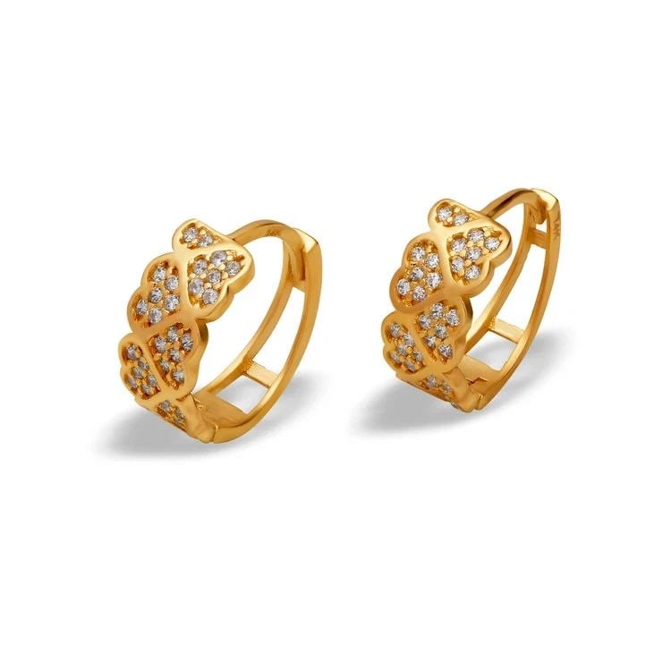 NEW 14K YELLOW GOLD HUGGIE EARRINGS: NEW 14K YELLOW GOLD HUGGIE EARRINGSHUGGIE EARRINGSNEW 14KYELLOW GOLDWidth: Approx. 6x14mmApx WEIGHT: 2.6g