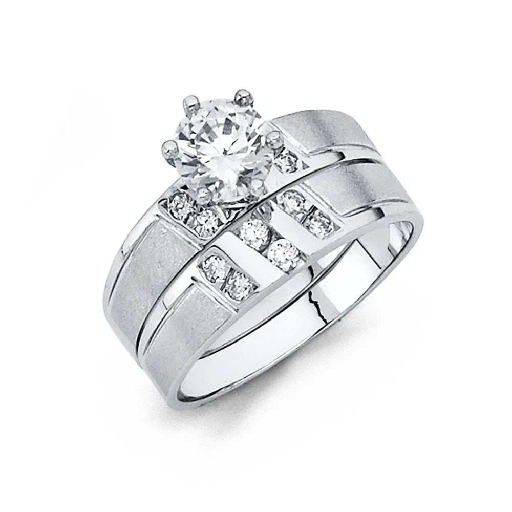 NEW 14K WHITE GOLD LADIES WEDDING BAND- SIZE 7: NEW 14K WHITE GOLD LADIES WEDDING BAND LADIES WEDDING BAND NEW 14K WHITE GOLD WIDTH : 4 mm Average Apx. WEIGHT : 2g