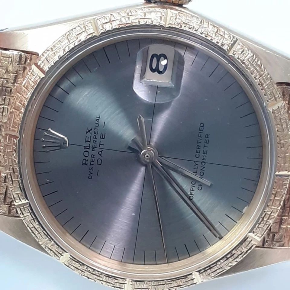 VINTAGE ROLEX MIDSIZE 31 MM ZEPHYR 18K YELLOW GOLD WATCH 6636 / 6627 CIRCA 1963 (1 of 2)