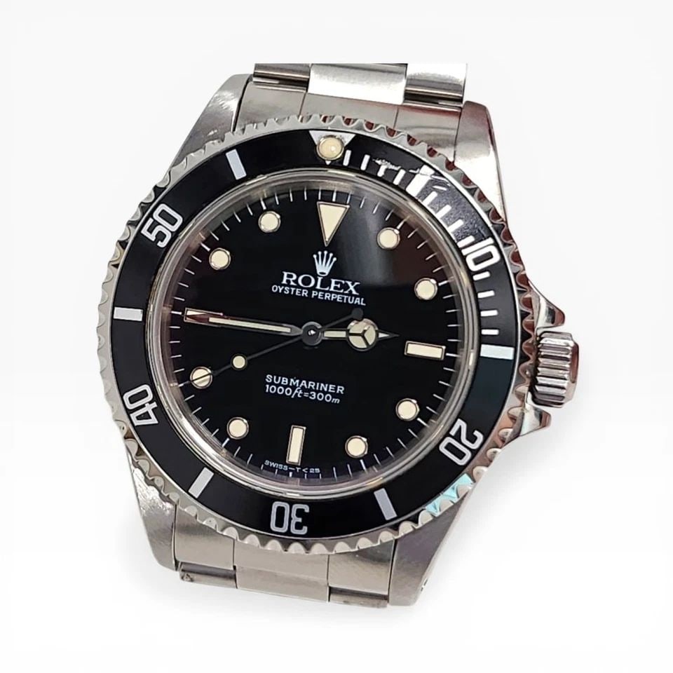 ROLEX SUBMARINER 40 MM STEEL BLACK AUTOMATIC WATCH 14060 U SERIES 1997 (1 of 2)