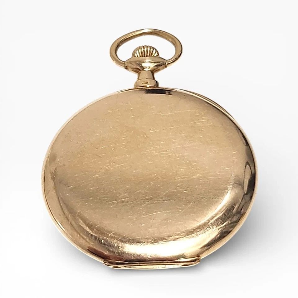 PATEK PHILIPPE POCKET WATCH 18K YELLOW GOLD JACKET ART DECO 45 MM CIRCA 1930: PATEK PHILIPPE POCKET WATCH Manufacturer Pocket Watches Category PATEK PHILIPPE AND CIE GENEVE Additional Keywords JACKET ART DECO Box No Cuvette 18K Yellow Gold Dial Color Exotic Dial Type Arabic (ap