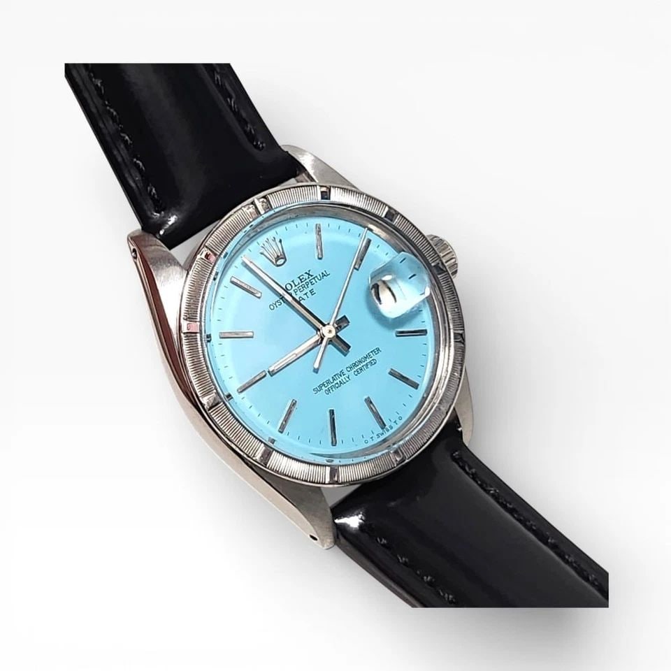 VINTAGE ROLEX MIDSIZE OYSTER PERPETUAL 31 MM TWO TONE WATCH 6551 CIRCA 1964 (1 of 2)