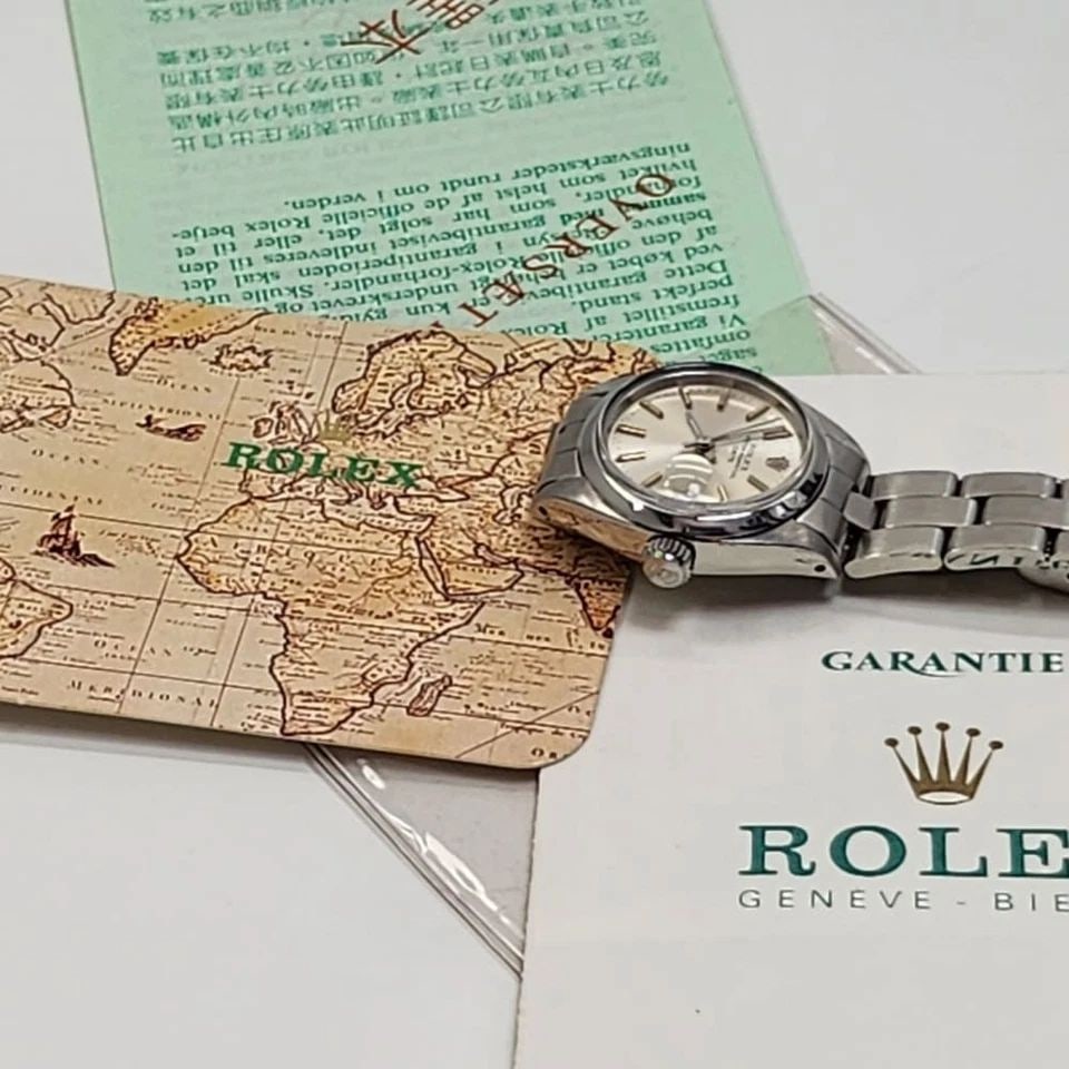 ROLEX OYSTER PERPETUAL 34 MM CANDY PINK DIAL TWO TONE WATCH 1005 CIRCA 1961: ROLEX OYSTER PERPETUAL 34 MM CANDY PINK DIAL TWO TONE WATCH 1005 CIRCA 1961 Manufacturer Rolex Category Mens No Date 34mm Subcategory Plastic Crystal Reference Number 1005 Band Stainless Steel Band Co