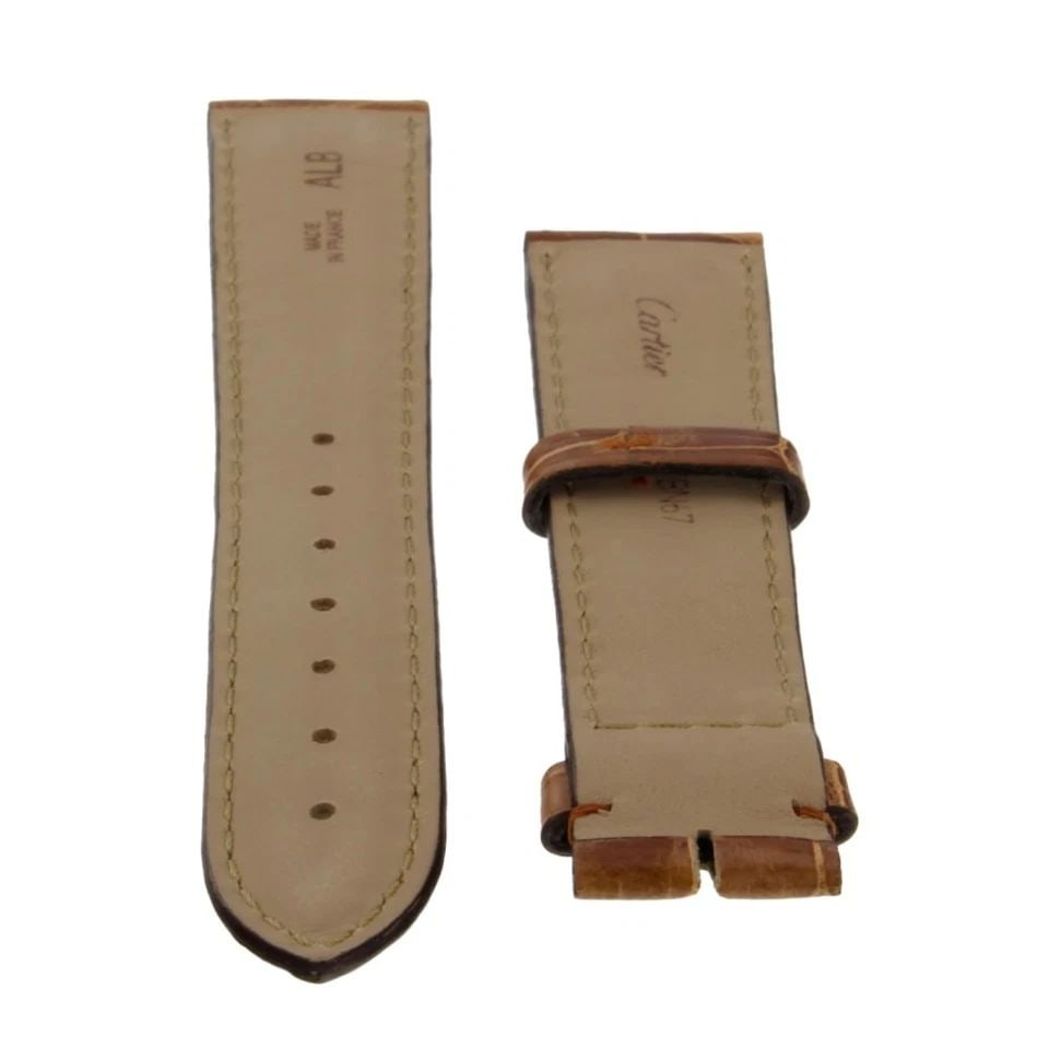 CARTIER STRAP GENUINE ALLIGATOR 21X18MM FACTORY NEVER WORN (1 of 2)