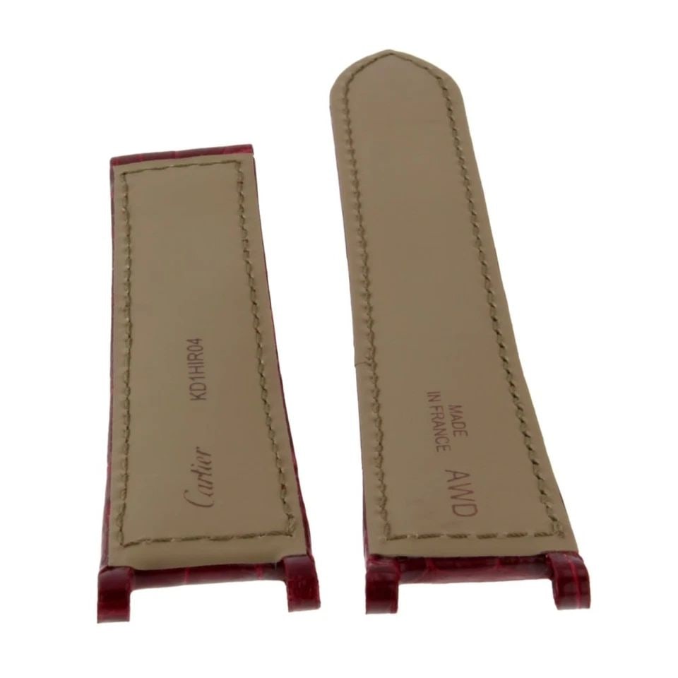 CARTIER STRAP PASHA GENUINE ALLIGATOR BROWN MENS 20X18MM FACTORY NEVER WORN: CARTIER STRAP PASHA GENUINE ALLIGATOR BROWN MENS 20X18MM FACTORY NEVER WORN Manufacturer Rolex Reference Number 20x18mm Additional Keywords Pasha Band Color Brown Band Type Alligator Features Genuine 