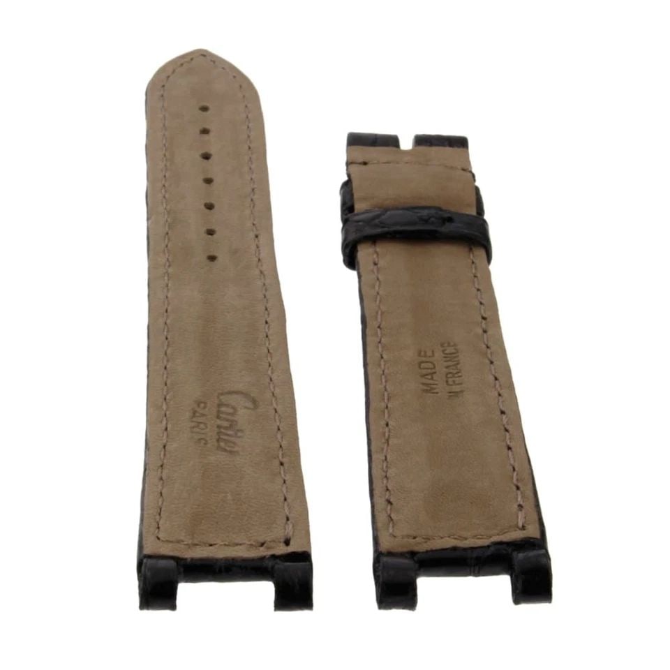 CARTIER STRAP PASHA GENUINE ALLIGATOR BROWN 18X16MM FACTORY NEVER WORN: CARTIER STRAP PASHA GENUINE ALLIGATOR BROWN 18X16MM FACTORY NEVER WORN Manufacturer Rolex Reference Number 18x16mm Additional Keywords Pasha Band Color Brown Band Type Alligator Features Genuine Allig