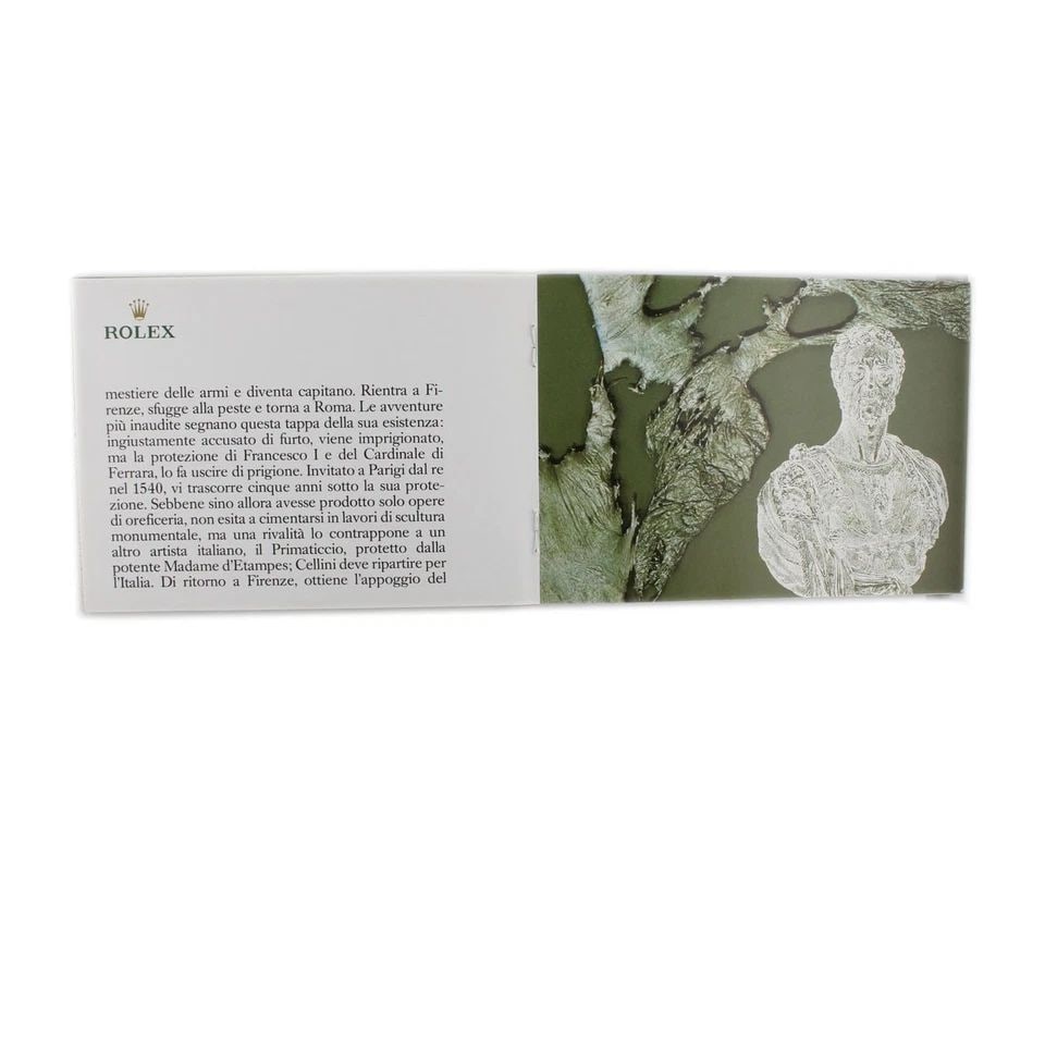 ROLEX BROCHURE CIRCA 2005 COLLECTABLE SUBMARINER MANUAL BOOKLET REF 594.54 MENS (1 of 2)