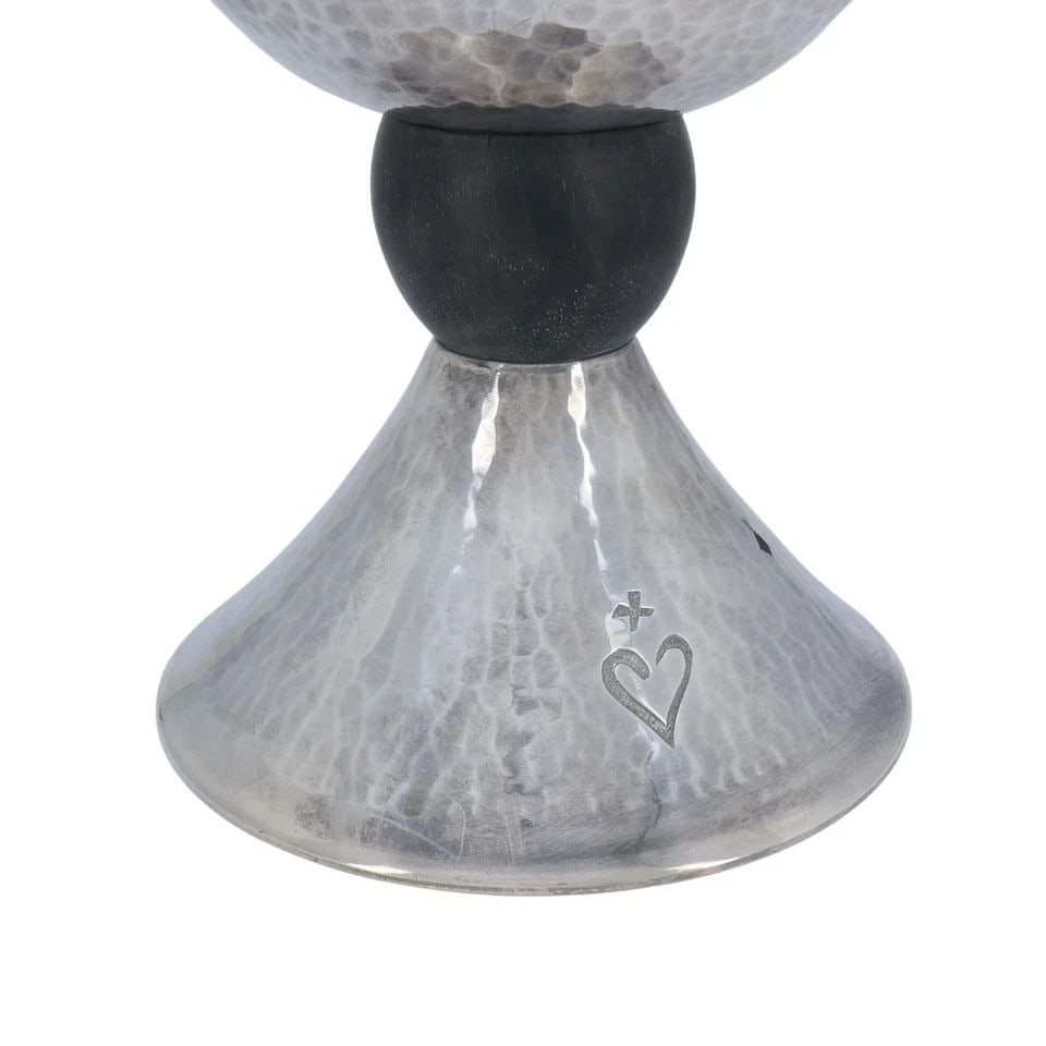 1920’S FRENCH STERLING SILVER LARGE CHALLAH GOBLET CUP (1 of 2)