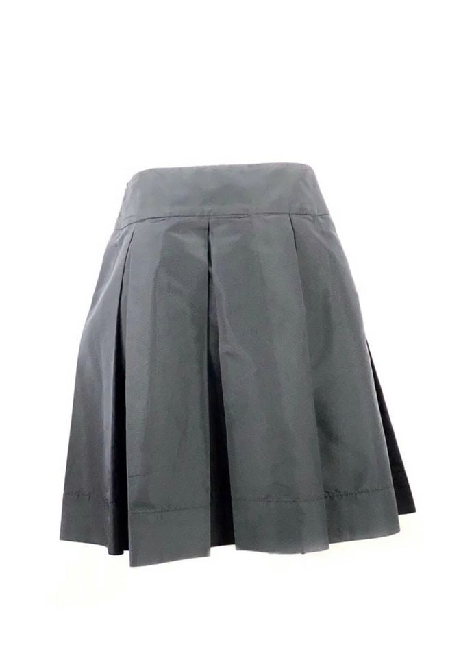 PRADA BLACK FLARE MIDI SKIRT SIZE 40 (1 of 2)