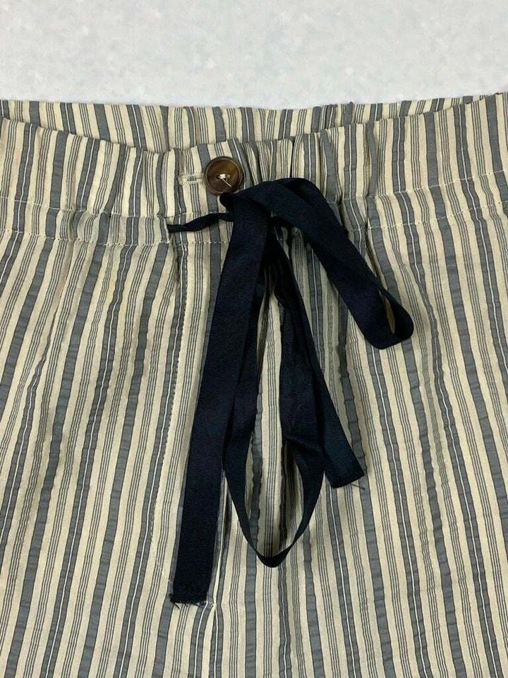 GIADA FORTE NAVY STRIPED PANTS (1 of 2)