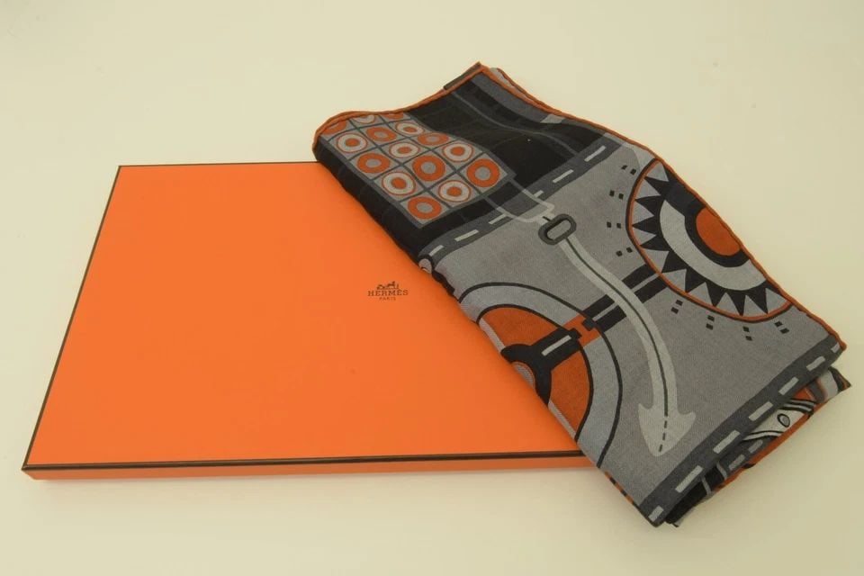 AUTHENTIC HERMES CASHMERE SHAWL ORANGE BLACK BUCKLES 140CM SCARF JIN KWON LINKS: AUTHENTIC HERMES CASHMERE SHAWL ORANGE BLACK BUCKLES 140CM SCARF JIN KWON LINKS Authentic Hermes Cashmere Shawl Orange Black Buckles 140cm Scarf Jin Kwon Links Authentic Hermes Cashmere Shawl Orange B
