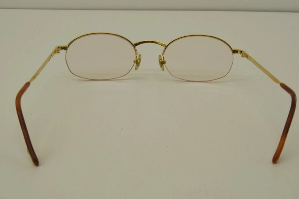 AUTHENTIC CARTIER BOTTOM RIMLESS SUNGLASSES 51 20 135 GP LOVE TITANIUM FRAMES (1 of 2)