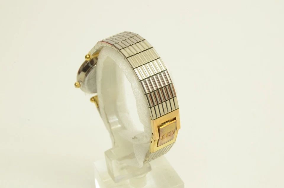 AUTH CHRISTIAN DIOR GP BEZEL WATCH 21MM BLACK RING DIAL VINTAGE WRISTWATCH 3025 (1 of 2)