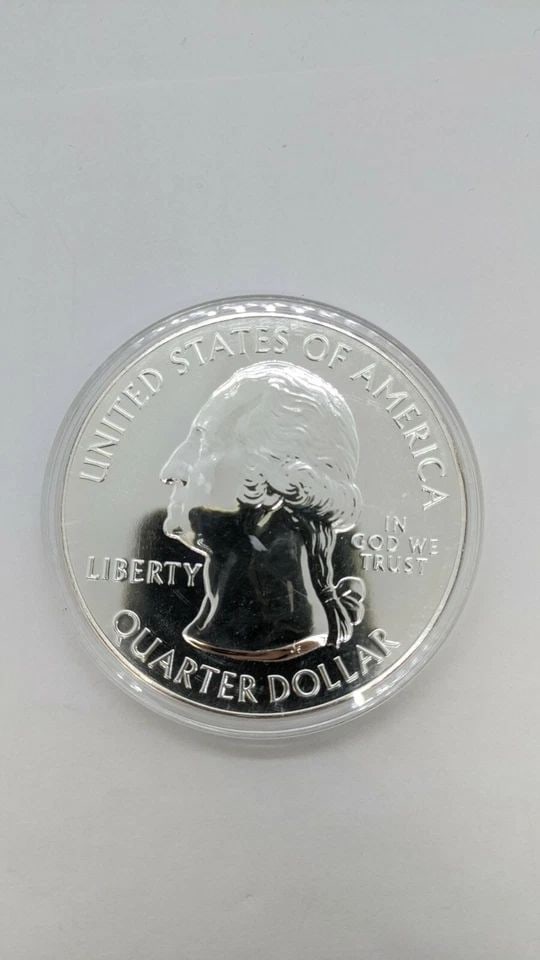 2011 5 OZ SILVER COIN AMERICA THE BEAUTY OLYMPIC NATIONAL PARK, WA - IN CAPSULE (1 of 1)