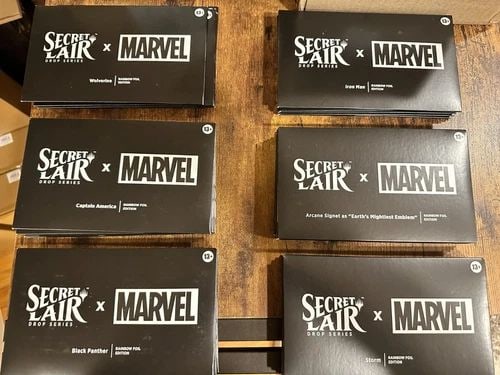 MAGIC THE GATHERING SECRET LAIR X MARVEL THE ASTONISHING FOIL BUNDLE WITH PROMO (1 of 1)