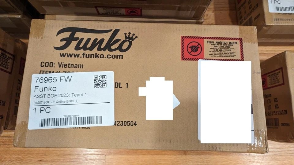2023 FUNKO CAMP FUNDAY TEAM 1 BUNDLE 1 - BRAND NEW SEALED BOX (1 of 2)