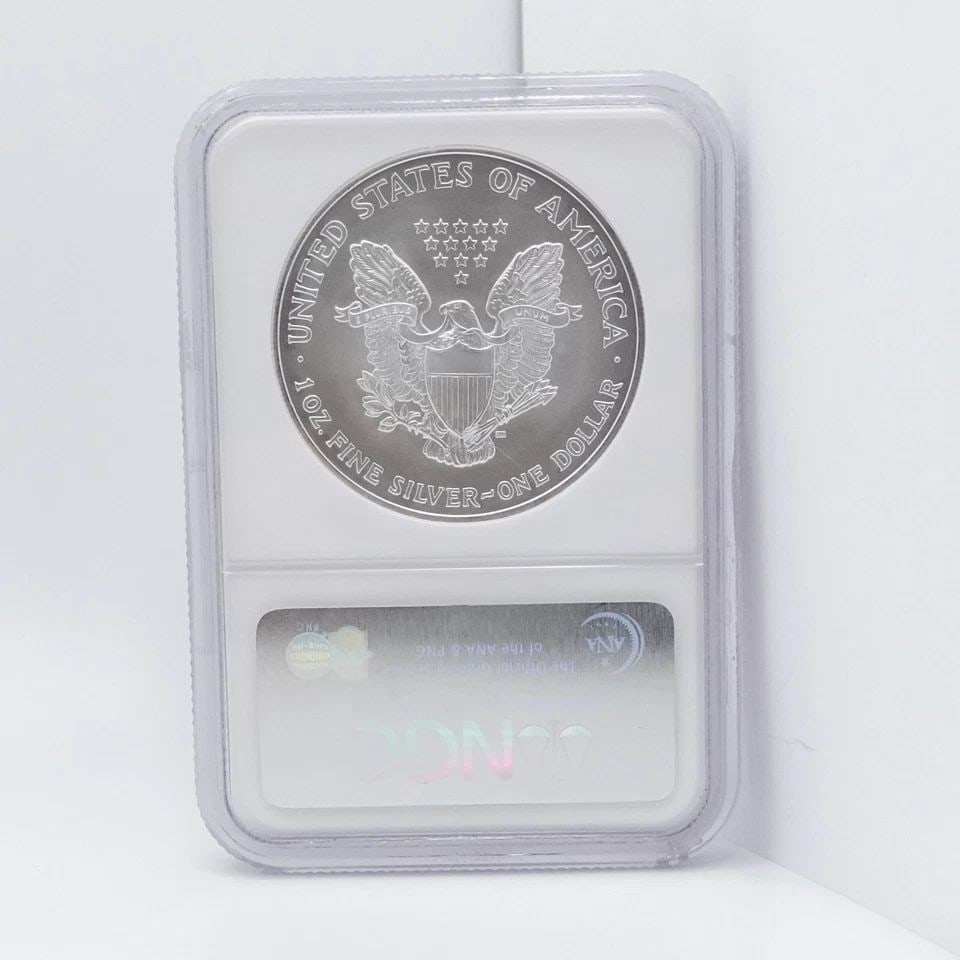 2005 AMERICAN EAGLE SILVER $1 DOLLAR COIN - NGC MS 69 (1 of 1)
