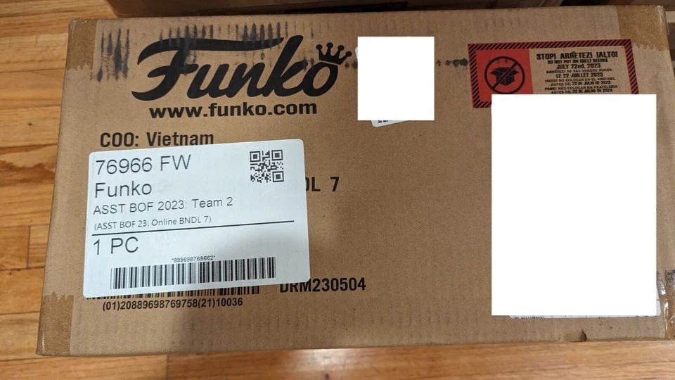 2023 FUNKO CAMP FUNDAY TEAM 2 BUNDLE 7 - BRAND NEW SEALED BOX (1 of 2)