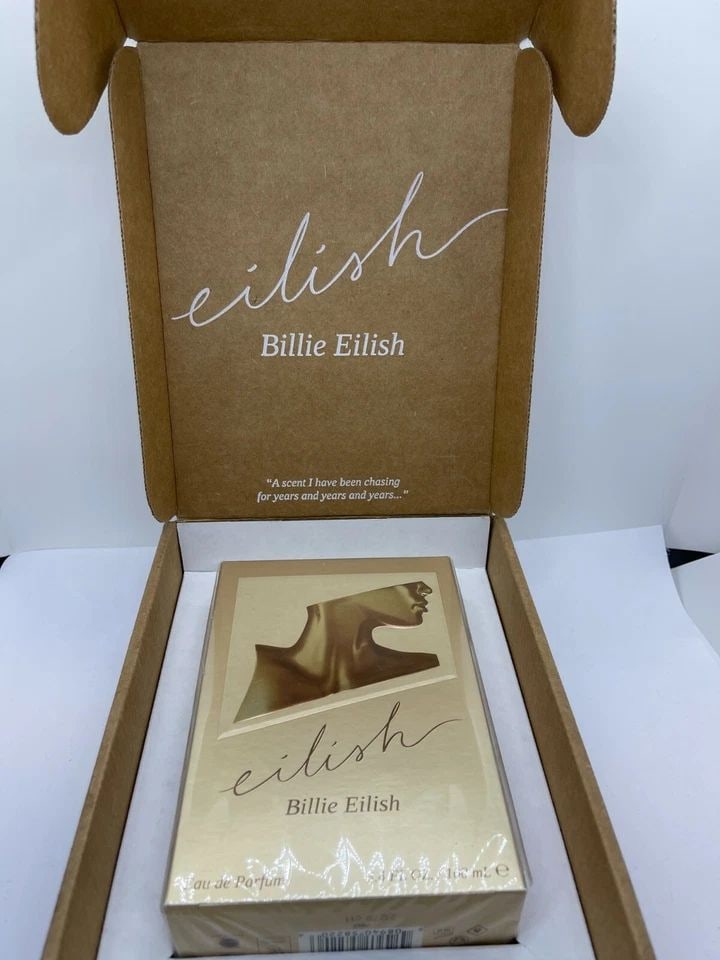 NEW BILLIE EILISH EAU DE PARUM LIMITED EDITION FAN BOX PARFUM 3.4 FL. OZ 100 ML (1 of 1)