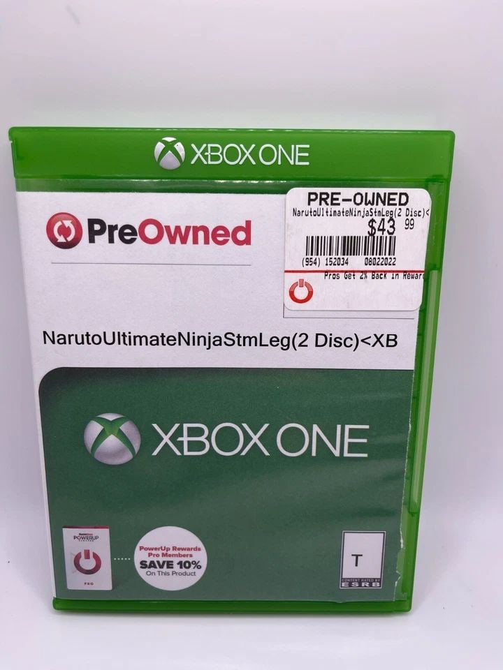 NARUTO SHIPPUDEN: ULTIMATE NINJA STORM LEGACY XBOX ONE - TESTED (1 of 1)